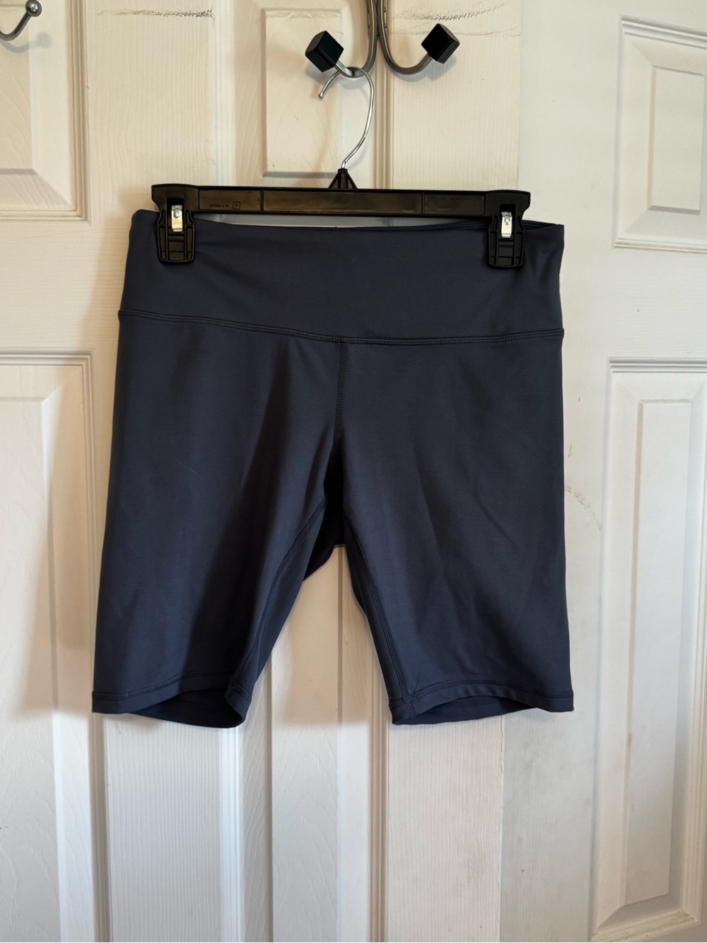 Women's High-Rise Bike Shorts in Charcoal